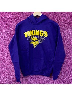 Minnesota Vikings Logo Graphic Pullover Hoodie XL